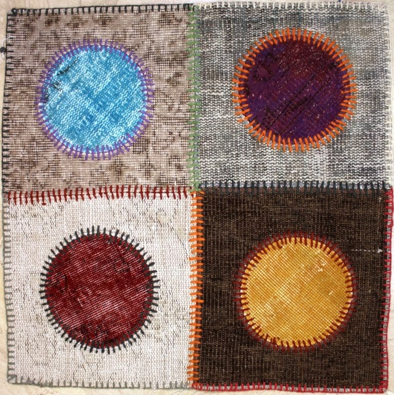 Tappeto Patchwork quadrato Misura: 70x70 Codice: 3130
