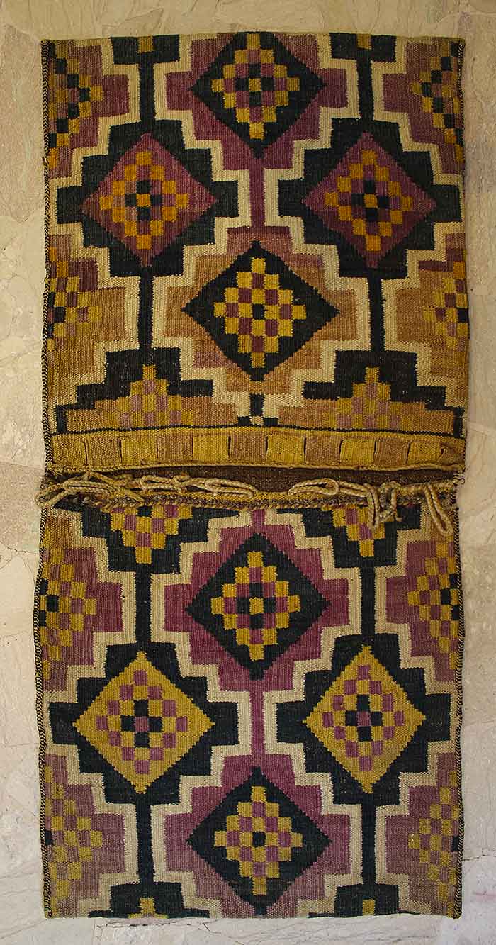 Sacca Kilim di origine Uzbeka Misura 111x52 Cod. 2170