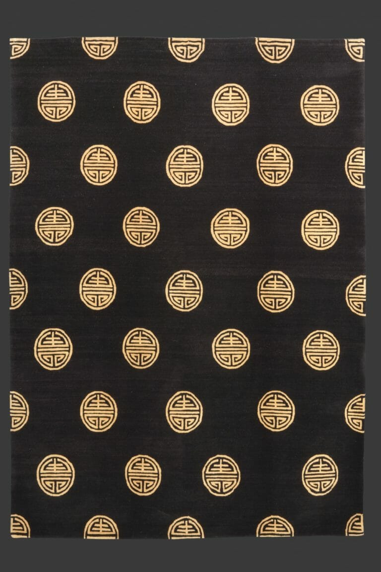 Tibetano disegno “Shou” simbolo di lunga vita misura: 240x173 codice: 2364