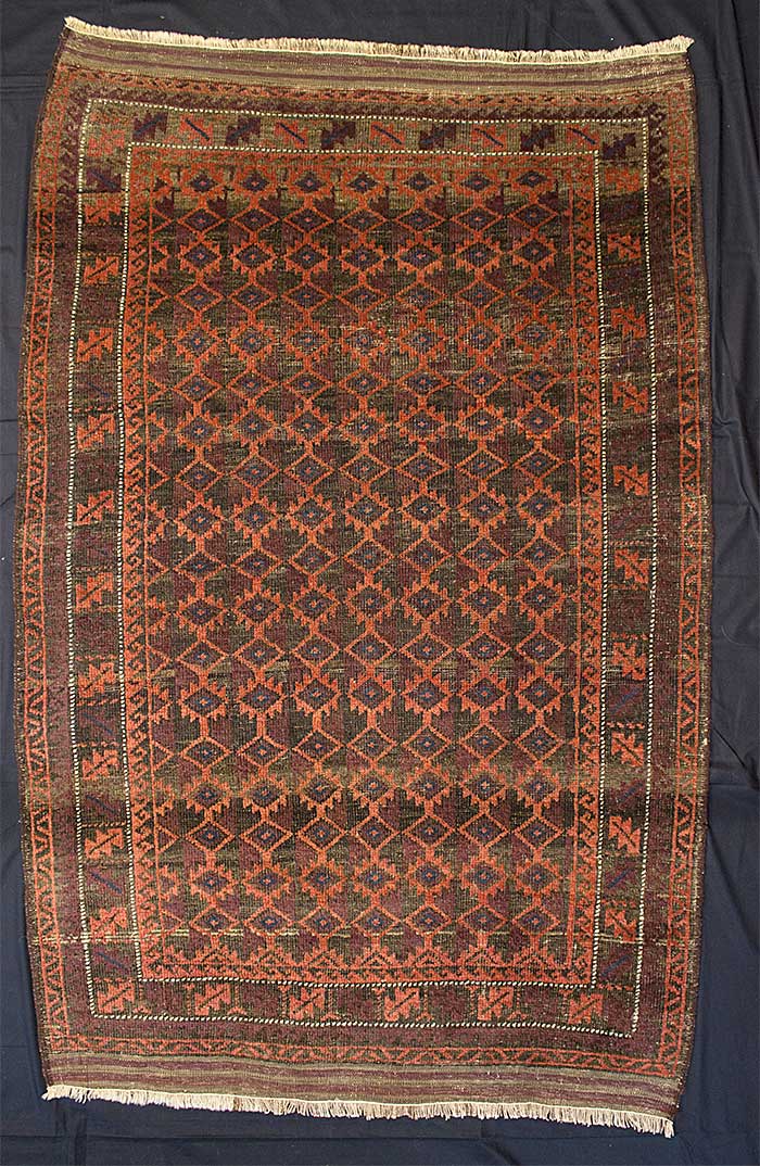 Tappeto Belucistan vecchia manifattura Misure: 178×120 cm Codice: 2408