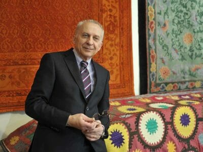 Gianni Codeghini titolare della Galleria Rosecarpets