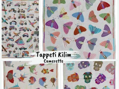 Nuova Collezione di Tappeti Kilim Annodati a Mano per camerette bambini.