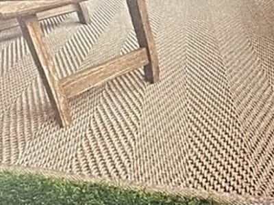 Ambientazione della stuoia da interno e esterno Berry, disponibile da Rosecarpets a Milano